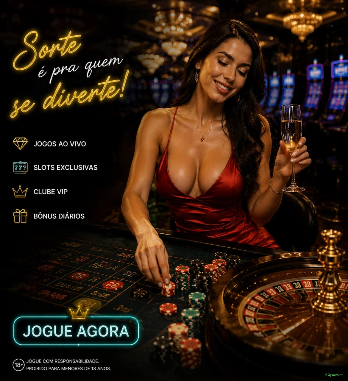 Download gratuito do app da 40pmbet
